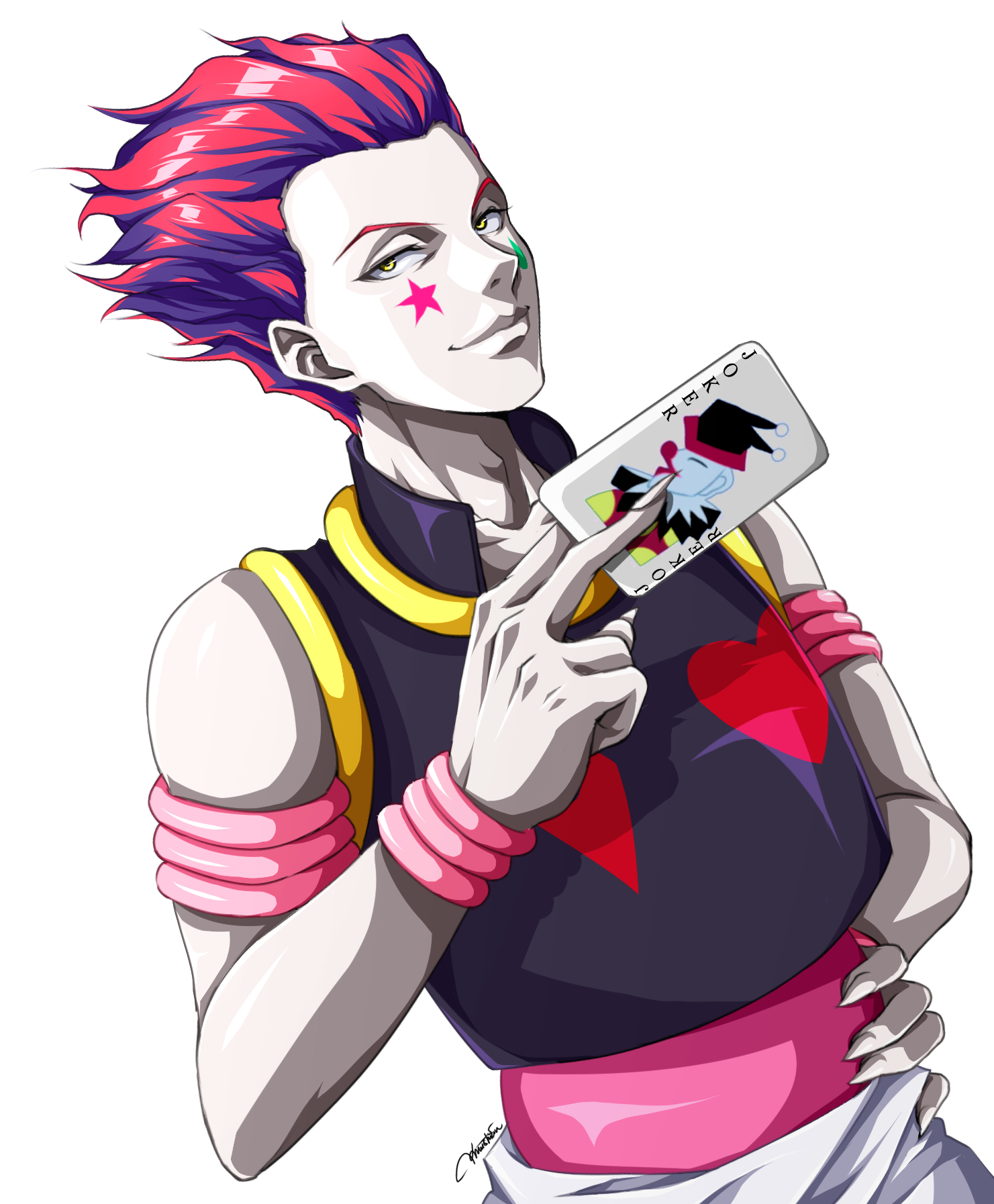 hisoka #freetoedit  Hunterxhunter hisoka, Hunter anime, Hisoka