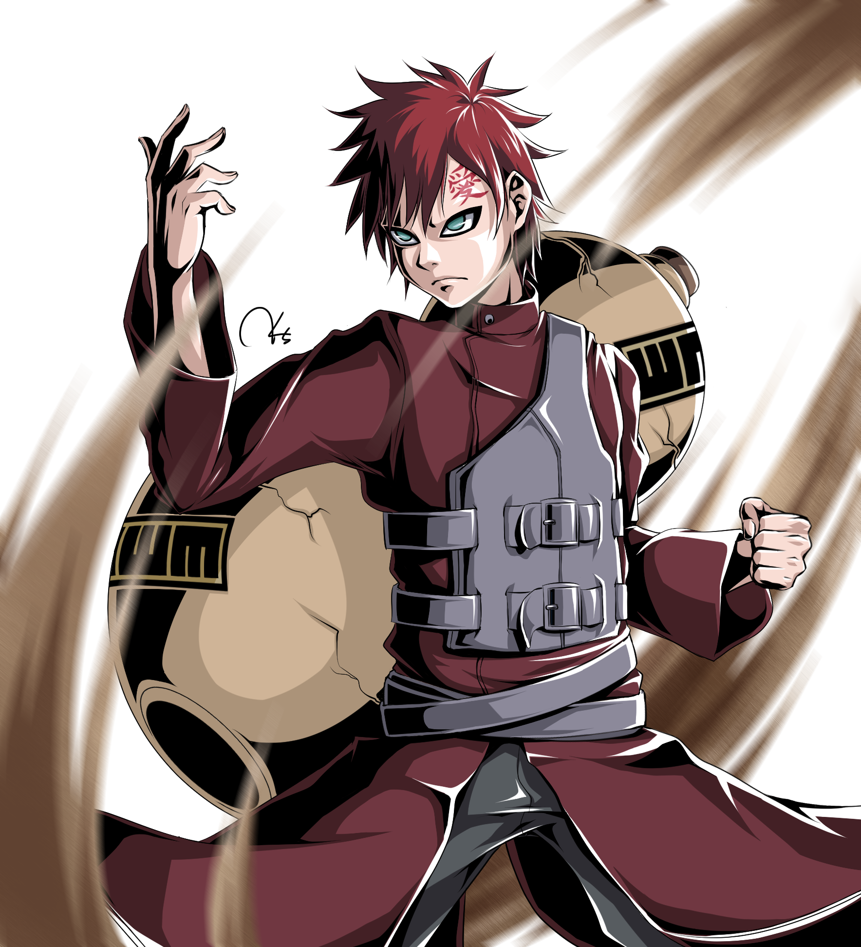  Gaara  Naruto  Shippuden by Ahkhai1999 on DeviantArt