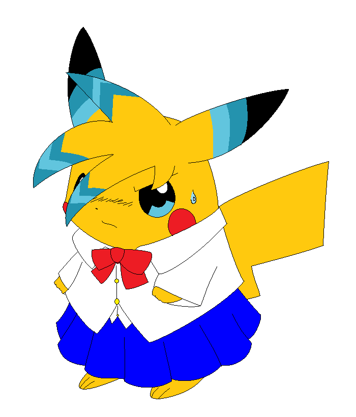 Fang the Pikachu In a Dress
