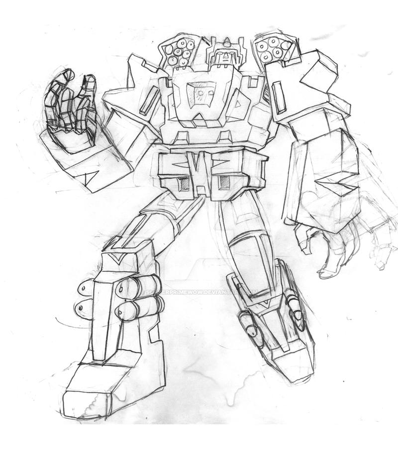 Transformer Deviantart Inks Transformer Drawing by Slayerprimewow on DeviantArt