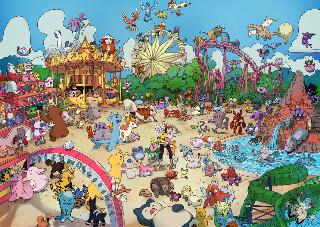 Pokemon Worldmap by Nayth on DeviantArt