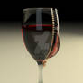 logo full body Glass of wine, zip me up! 2