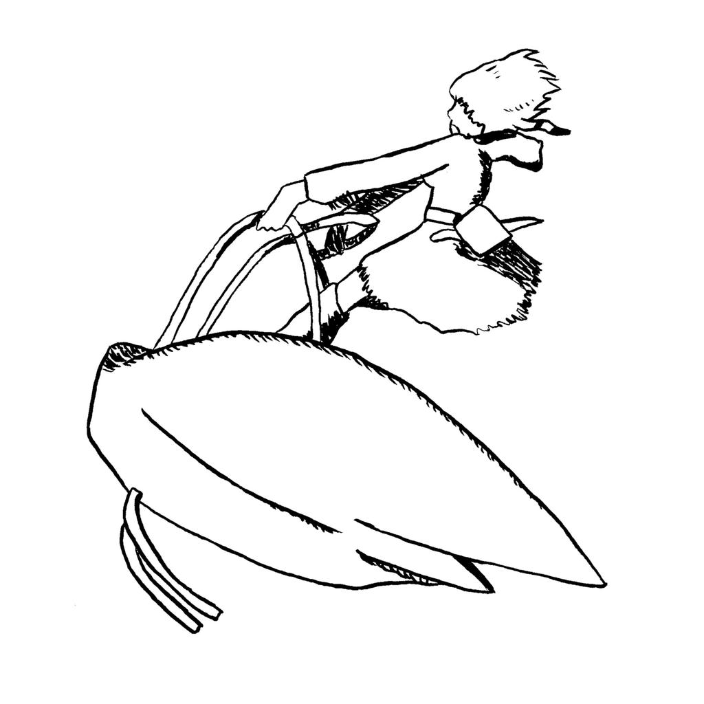 Nausicaa Rides Her Mehve by BrentNewhall