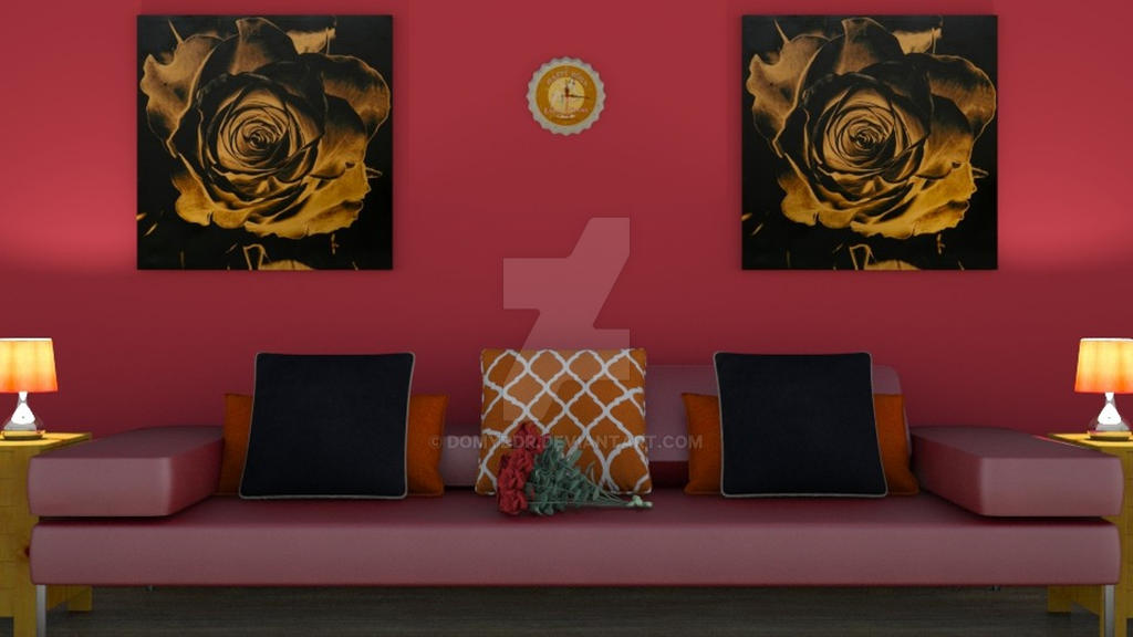 Room by DomyDDR on DeviantArt