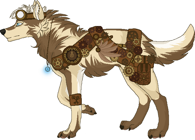 Loup Steampunk