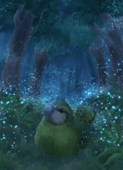 Glowworm-y night