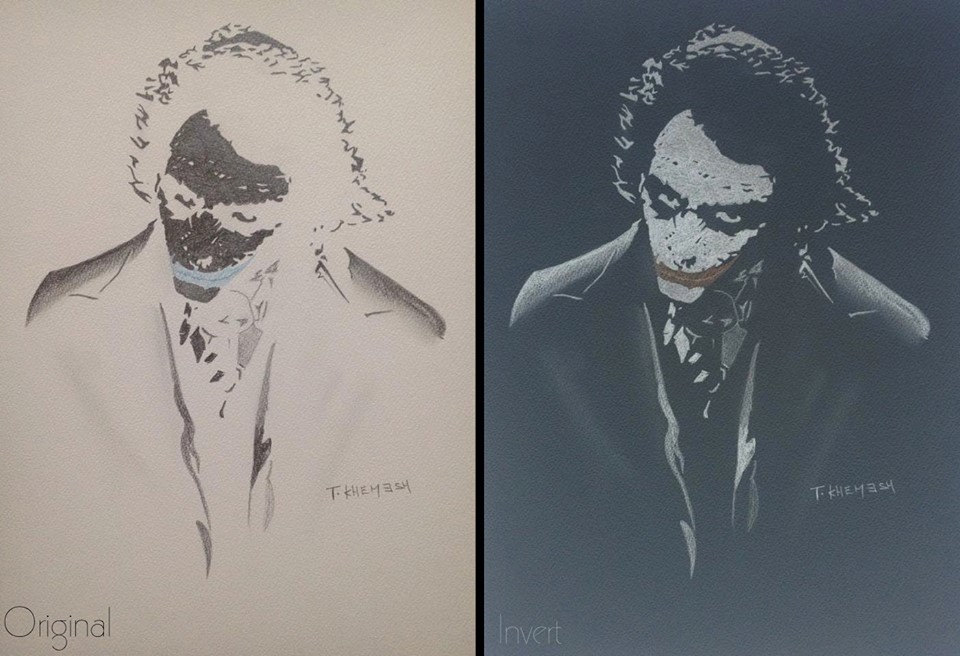 THE JOKER - INVERT COLOR