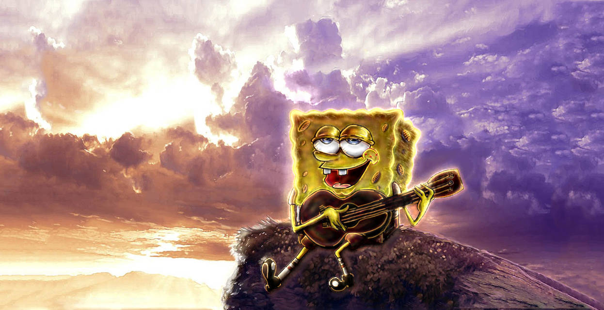 SpongeBob Guitar by yami0815 on DeviantArt