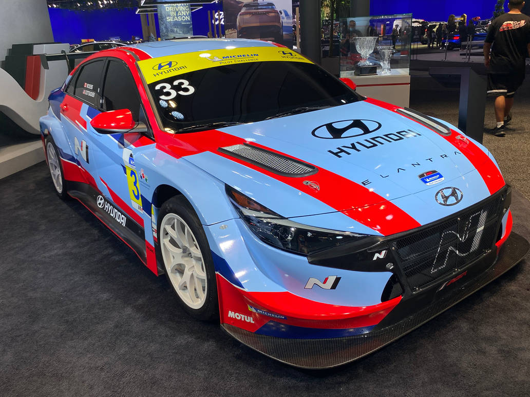 2022 HYUNDAI Elantra N TCR Race Car by IHeartCars78 on DeviantArt