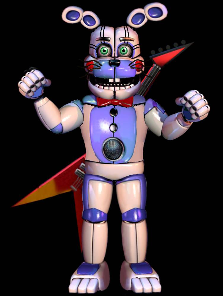 Clock Rabbit Bonnie Funtime Bonnie by MrRoxerRoxanne on DeviantArt
