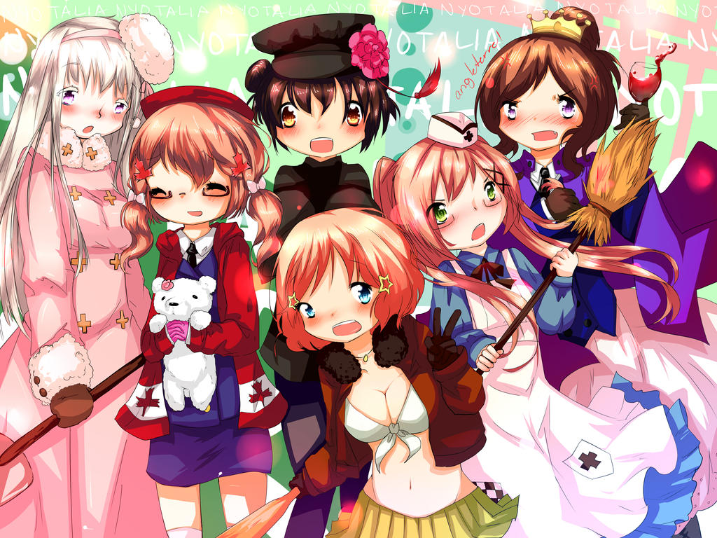 Nyotalia Allies Group Photo!~