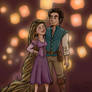 Rapunzel and Flynn