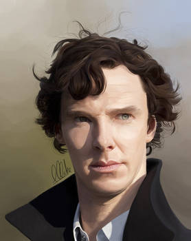 Benedict Cumberbatch as Sherlock Holmes