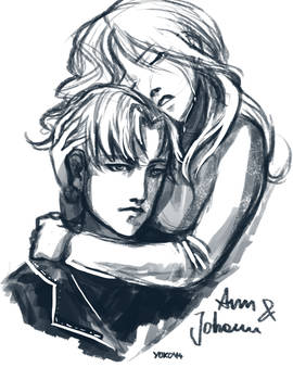 Anna and Johan