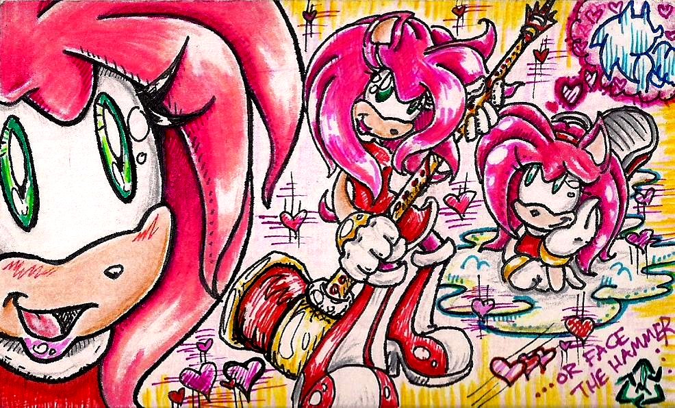 Amy Rose, 3 r's