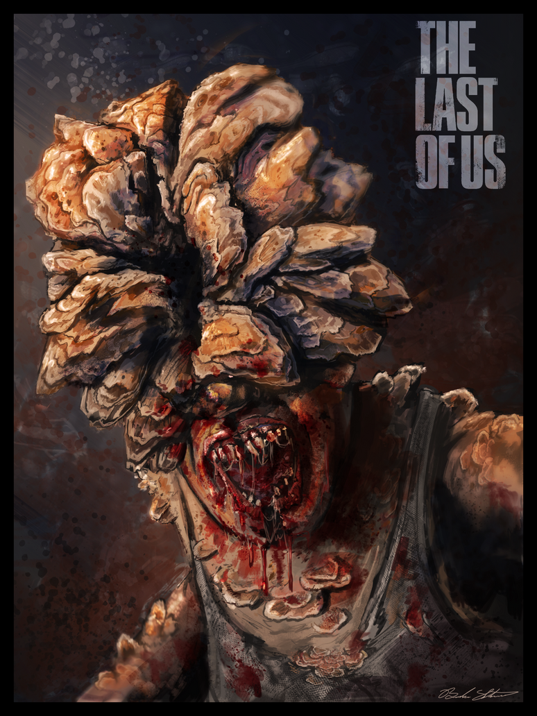 Clicker-The Last of Us, fan art by BrandonStricker on DeviantArt.