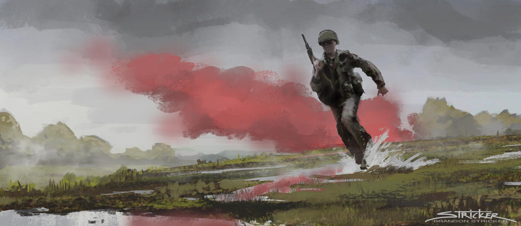 Deviantart Ww2 Signal War Signals-Speed painting by BrandonStricker on DeviantArt