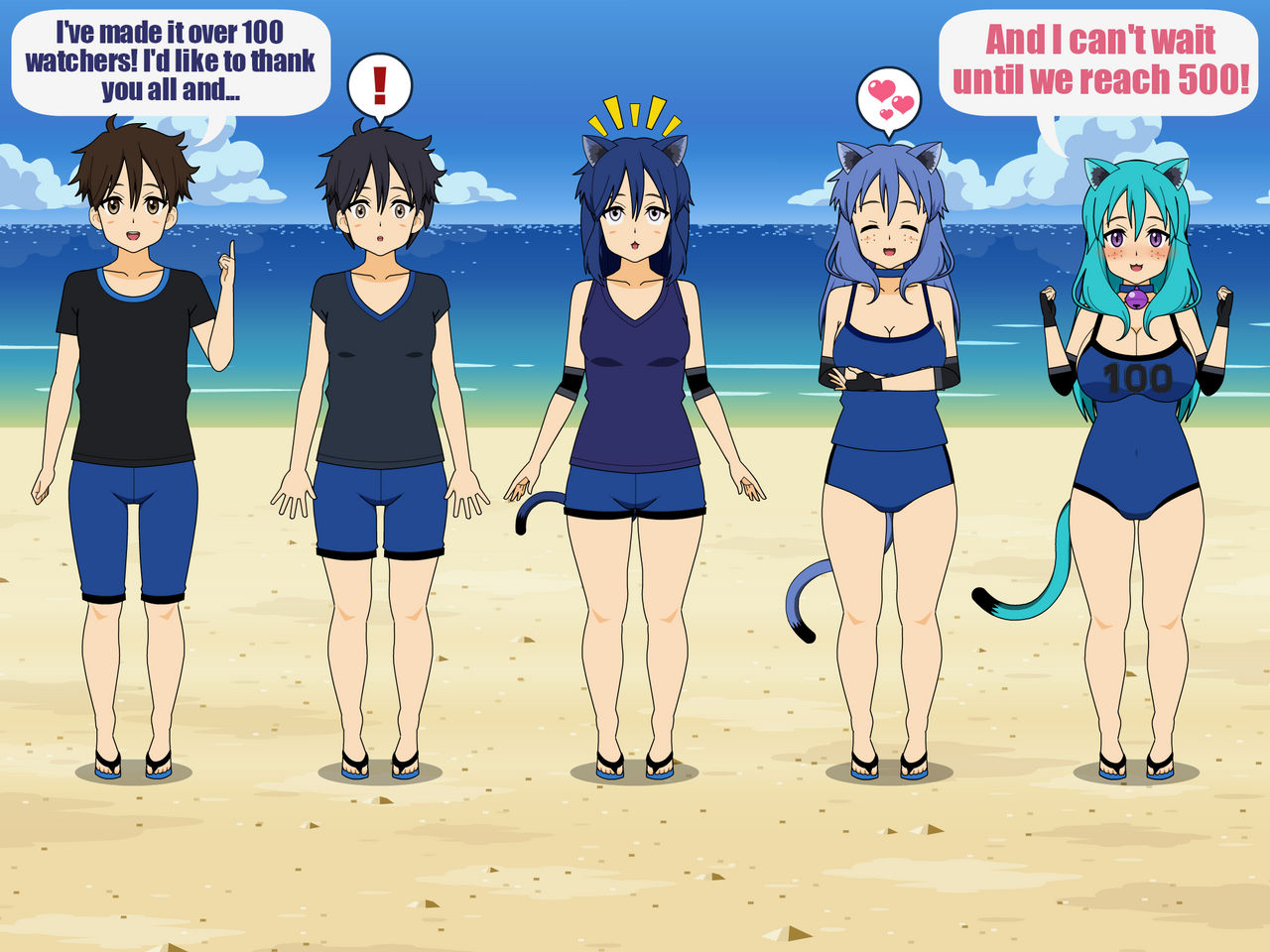 100 Watchers (Neko TF TG) (KiseKae) by TheShiningNeko on DeviantArt