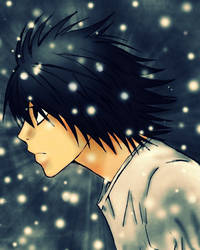 L Lawliet---through the snow