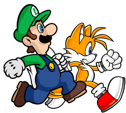 Classic Tails and Modern Luigi by IceLucario20xx on DeviantArt