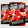 Boxing Show Flyer Template