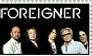 Foreigner Stamp