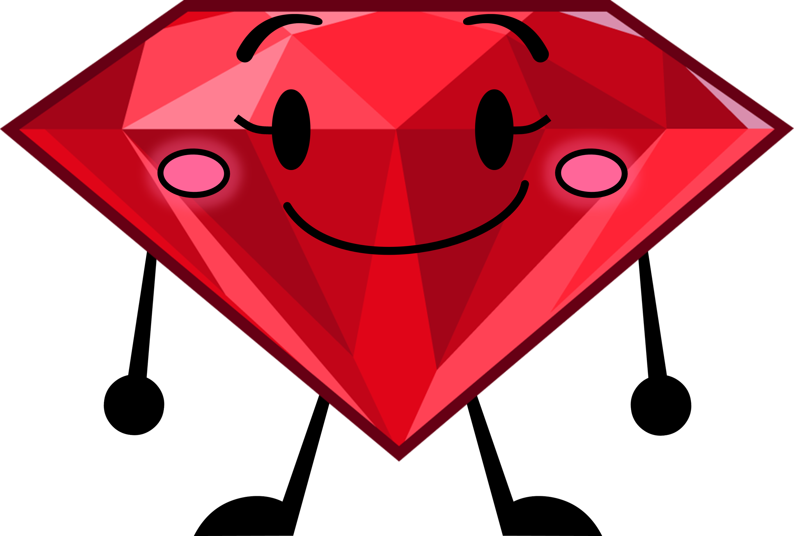 (BFDI) Ruby Default Pose by SamsonSmith203 on DeviantArt