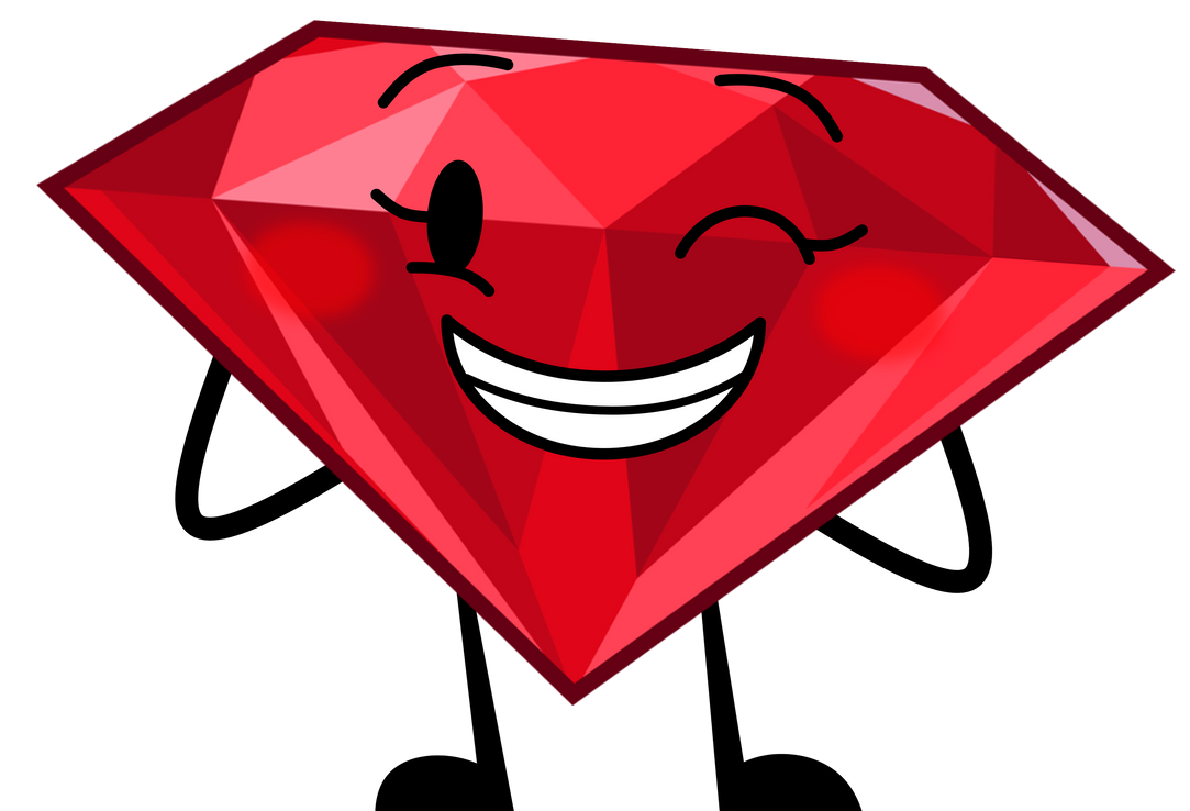 Ruby (BFDI) in my late 2024 artstyle! by SamsonSmith203 on DeviantArt