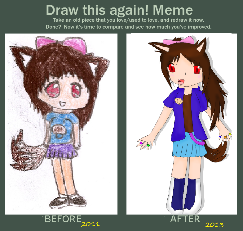 Cookie Hana .: before and after :.