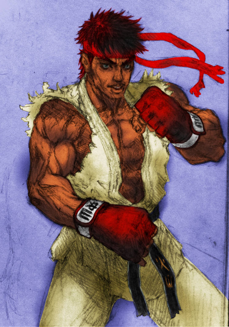 Ryu from street fighter