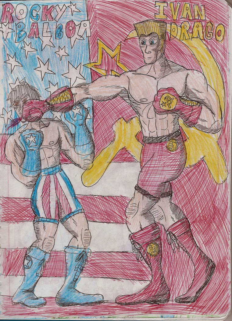 Rocky Balboa Vs Ivan Drago By JuanitoIce On DeviantArt rocky-balboa-vs-ivan-drago-by-juanitoice-on-deviantart