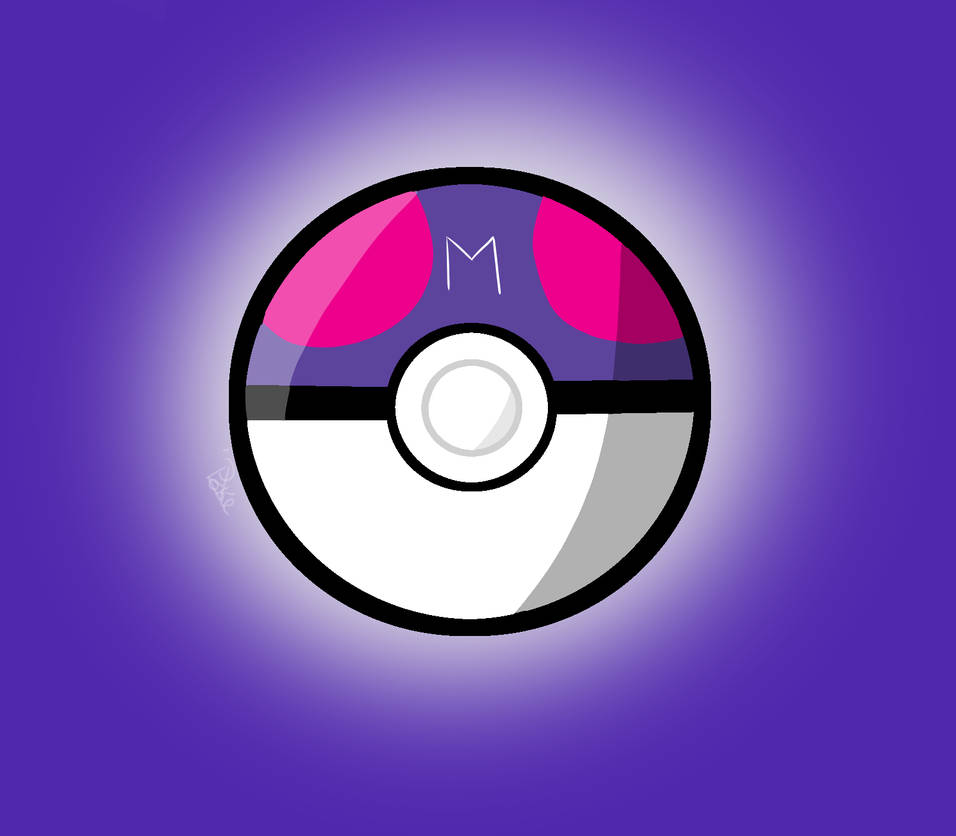 Master Ball Sticker A remasterized Master Ball by PokeDracoOff on DeviantArt