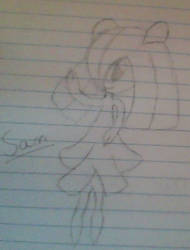 Kirlia character concept: Sam