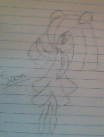 Kirlia character concept: Sam