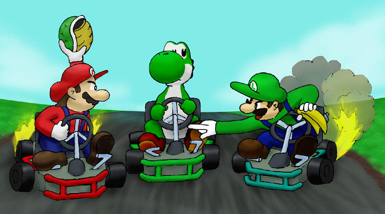Mario Kart by F1fth on DeviantArt
