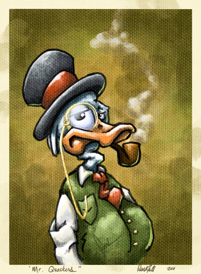 Captain Quackers Mr. Quackers by DerekTall on DeviantArt