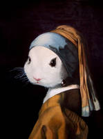 Bunny with a Pearl Earring