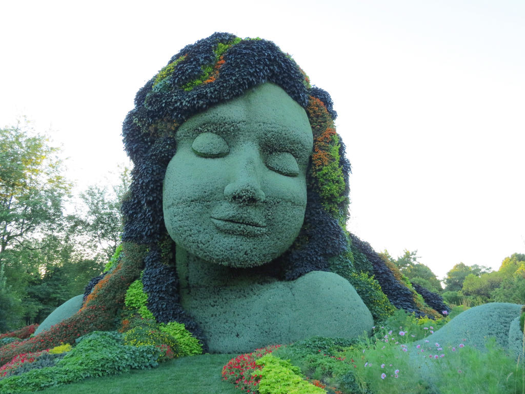 Mosaic Living Sculpture - Mother Earth