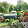 Mosaic Living Sculpture - Flower Truck