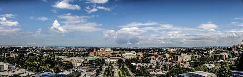 Panoramic View of Montreal