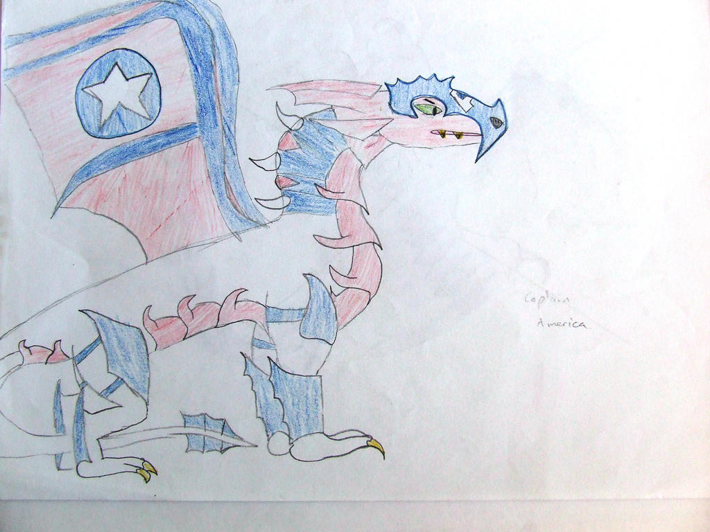 Captain America Dragon