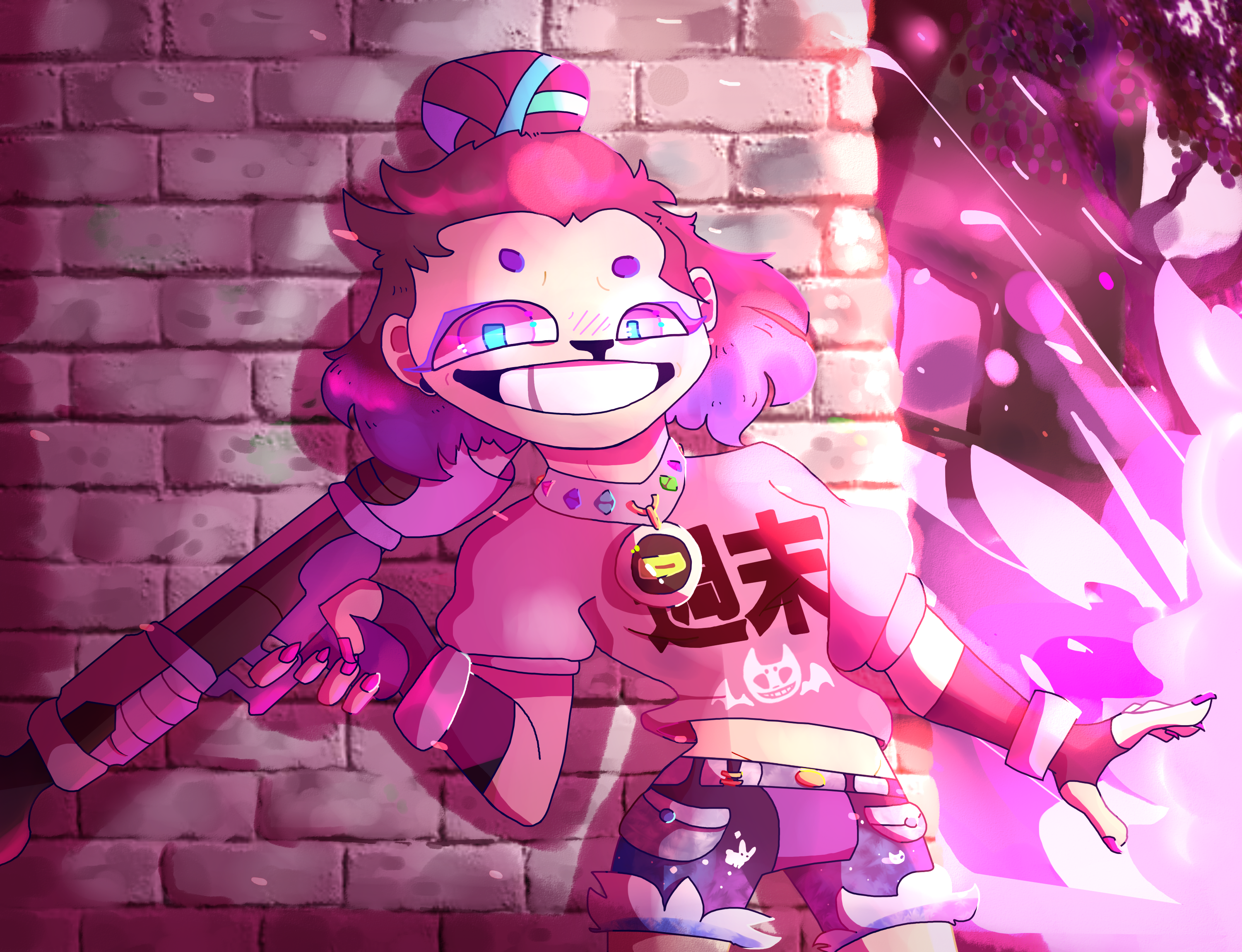 oh noes, she has a rocket la u nch eR
