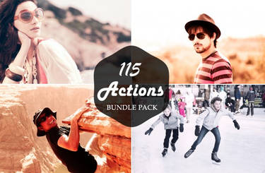 115 Premium Photoshop Action Bundle