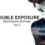 Double Exposure Photoshop Actions Vol.5