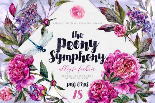 The Peony Symphony | Allegro Fuchsia