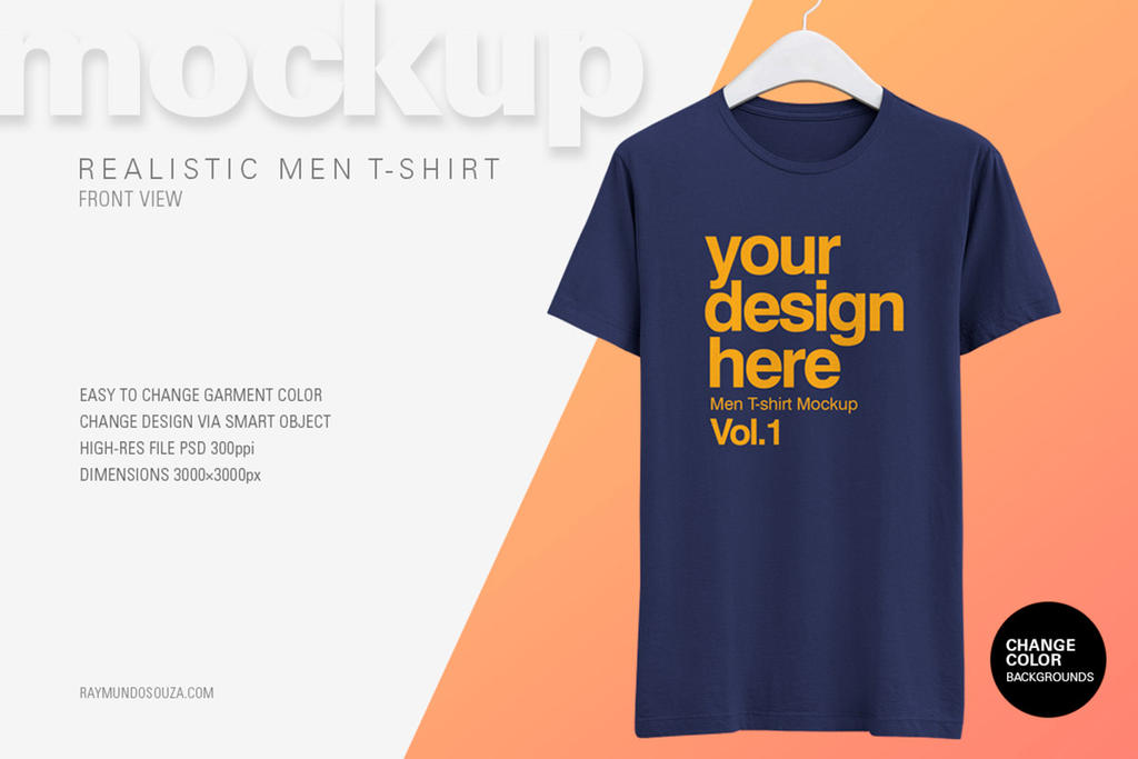 Download Free Realistic T Shirt Mockup Psd By Symufa On Deviantart