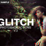 Free Download : Glitch Photoshop PSD Template V.3