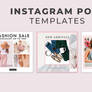 5 Fashion Instagram Social Media Posts Vol.1