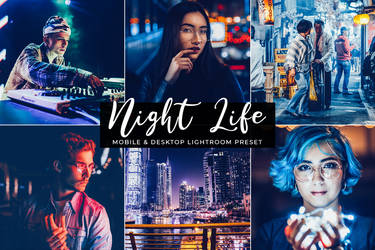 Night Life Mobile And Desktop Lightroom Preset