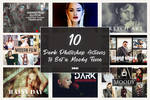 10 Dark Photoshop Actions to Set a Moody Tone by symufa